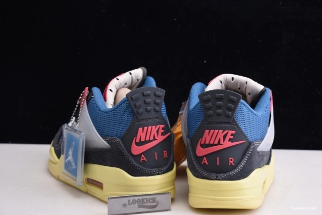 HYPE OFF NOIR DC9533-001 AIR 4 JORDAN RETRO UNION 0813